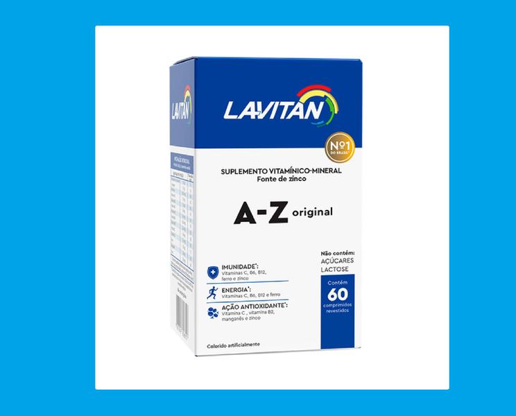 Imagem de Kit 2 Lavitan A-Z Original Com 60 Comprimidos - Cimed