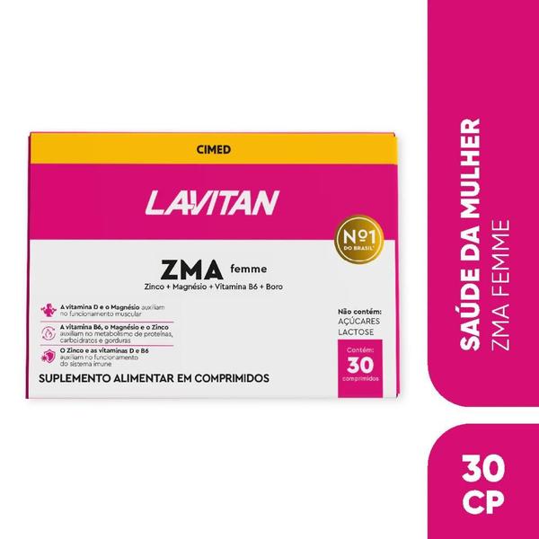 Imagem de Kit 2 Lavitan Zma Femme - 30 Cpr - Cimed