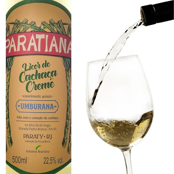 Imagem de Kit 2 Licor De Cachaça Creme Umburana Paratiense 500 Ml