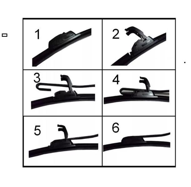 Imagem de Kit 2 Limpador De Parabrisa Silicone Chuva Ix35 2008 A 2021