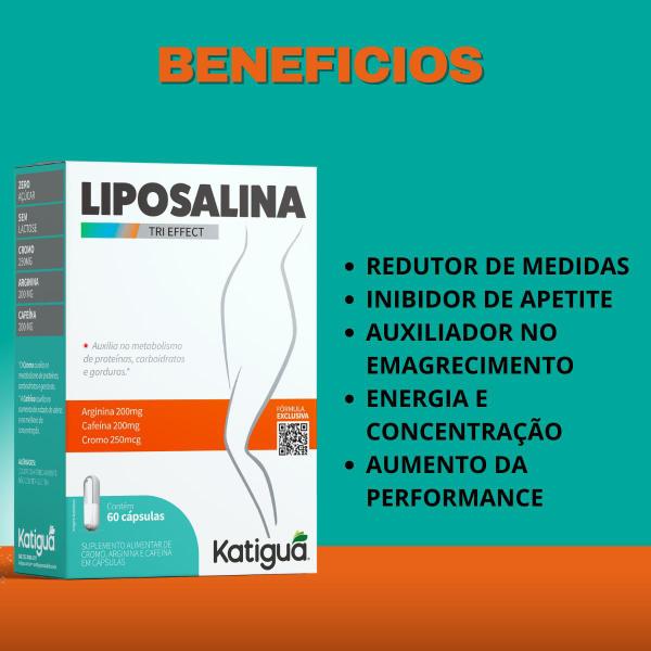 Imagem de Kit 2 Liposalina 500MG 60CAPS