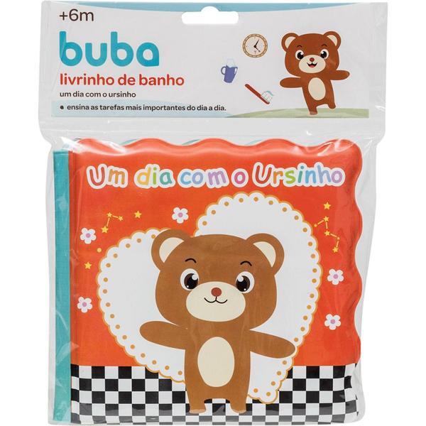 Imagem de Kit 2 livrinhos educativo e 1 letras e números brinquedo para hora do banho infantil bebe menino menina buba