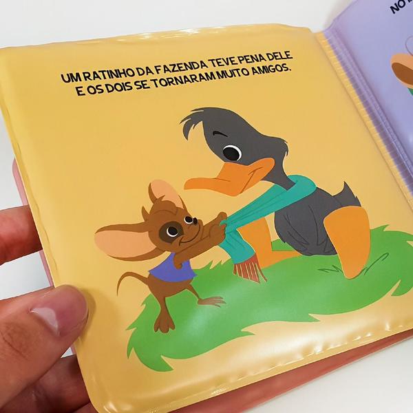 Imagem de Kit 2 Livro de Banho do Bebê  Coleção Banho Divertido - A Pequena Sereia + O Patinho Feio