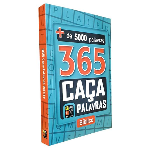 Imagem de Kit 2 Livros  365 Caça Palavras Bíblicos