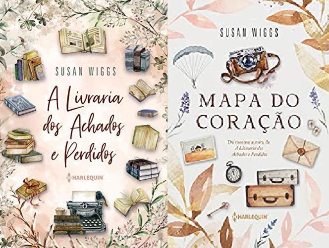 Imagem de KIT 2 LIVROS A Livraria dos Achados e Perdidos + Mapa do coração - Harlequin Books