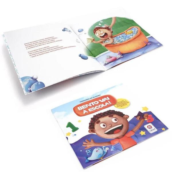 Imagem de Kit 2 Livros Bento Vai À Escola Com Massa Modelar - Estrela