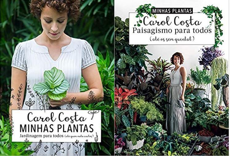 Imagem de Kit 2 Livros Carol Costa Minhas Plantas Paisagismo E Jardinagem Para Todos