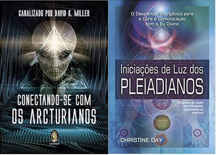 Imagem de KIT 2 LIVROS Conectando-se com os Arcturianos + Iniciações de Luz dos Pleiadianos