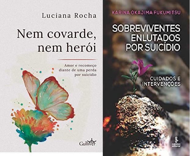 Imagem de KIT 2 LIVROS Nem Covarde, nem Herói + Sobreviventes enlutados por suicídio