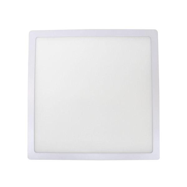 Imagem de Kit 2 luminária painel led 24w lux quadrado sobrepor