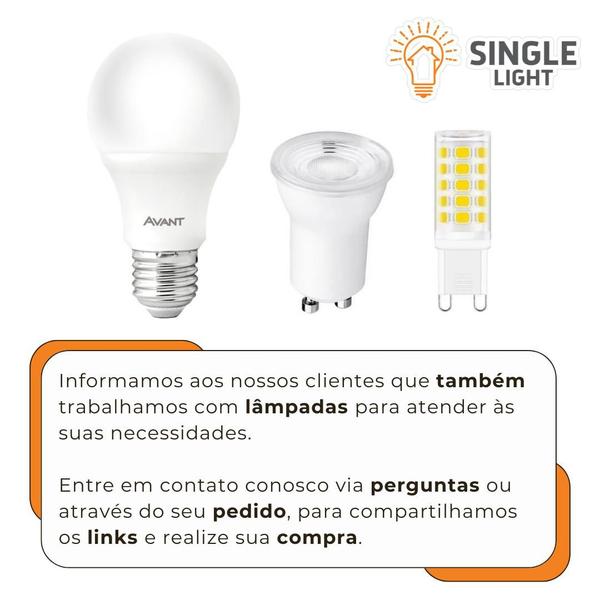 Kit 2 Luminárias de Parede Arandela Cama Sala Quarto Prata - SingleLight Imagem de Kit 2 Luminárias de Parede Arandela Cama Sala Quarto Prata