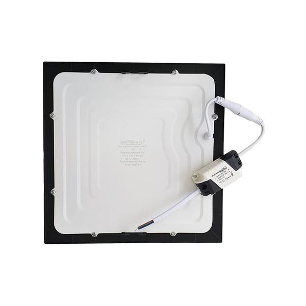 Imagem de Kit 2 Luminárias Quadradas Plafon Painel Led 24W Embutir