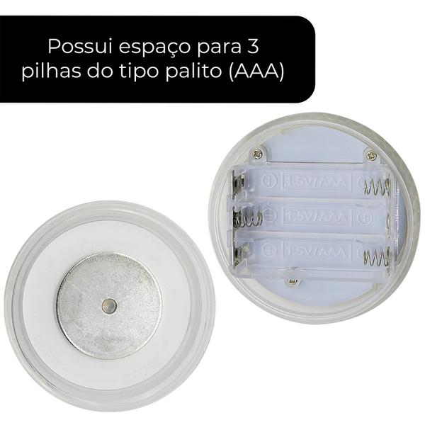 Kit 2 Luz Led Piscina Colorida Controle Remoto Pilha Ventosa - RY Imagem de Kit 2 Luz Led Piscina Colorida Controle Remoto Pilha Ventosa