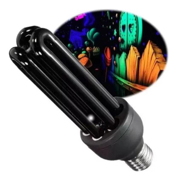 Imagem de Kit 2 Luz Negra 36W Discoteca Lâmpada Fluorescente 110V 220V