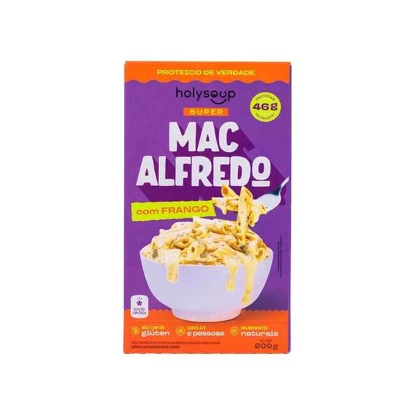 Imagem de Kit 2 Macarrão Mac Alfredo Com Frango Holysoup 200g