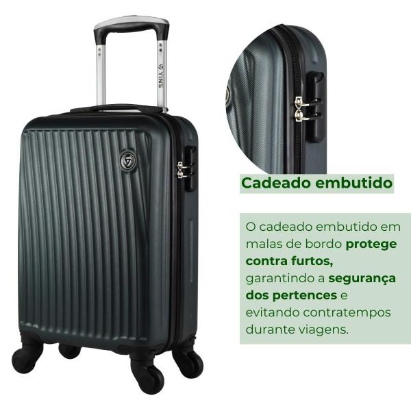 Imagem de Kit 2 Malas Bordo America Yins - Verde