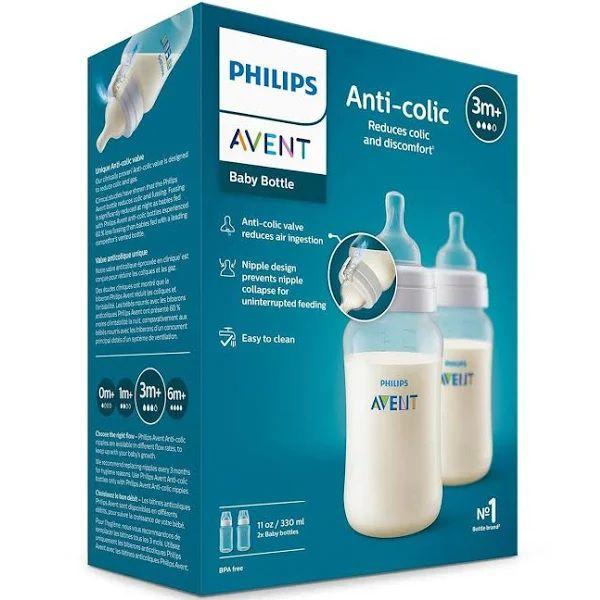 Imagem de Kit 2 Mamadeiras ANTI-COLIC Classica 330ML Philips AVENT SCY106/02