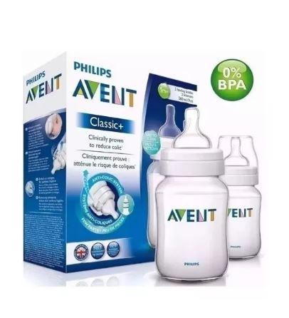 Imagem de Kit 2 Mamadeiras Anti-Colic Philips Avent - SCD809/18