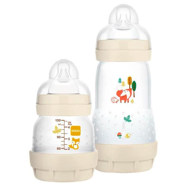 Imagem de Kit 2 Mamadeiras - Anticólica - Easy Start - 130-260ml - Neutro - MAM