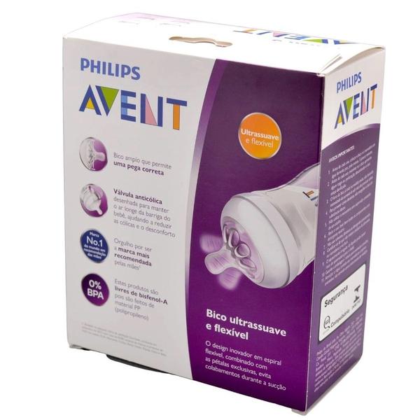 Imagem de Kit 2 mamadeiras petala 150ml + 260ml transparente (scd838/26) - avent