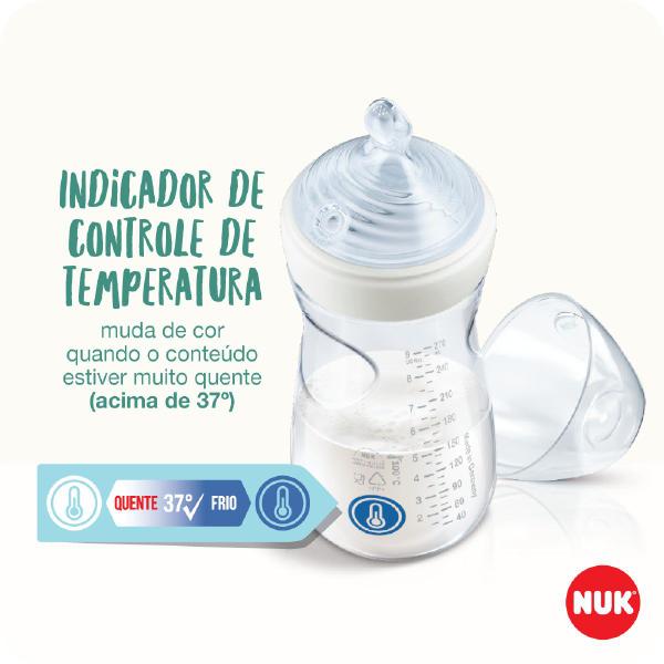 Imagem de Kit 2 Mamadeiras Smart Flow 150/270ml Azul Essence NUK 
