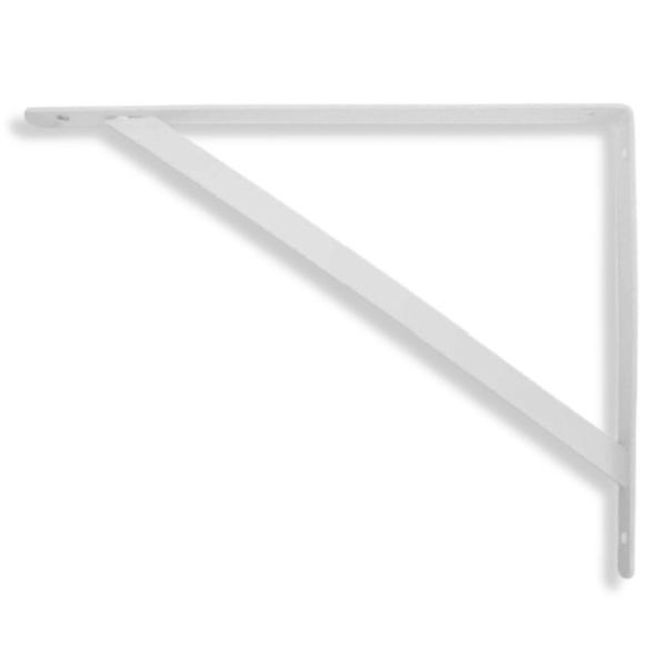 Imagem de Kit 2 Mão Francesa 25cm Branco Beltools