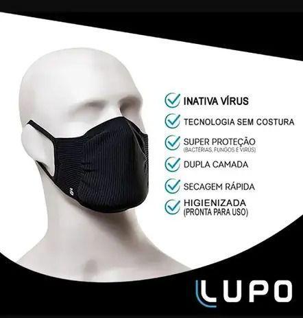 Imagem de Kit 2 Máscaras Lupo Dupla Camada Zero Costura