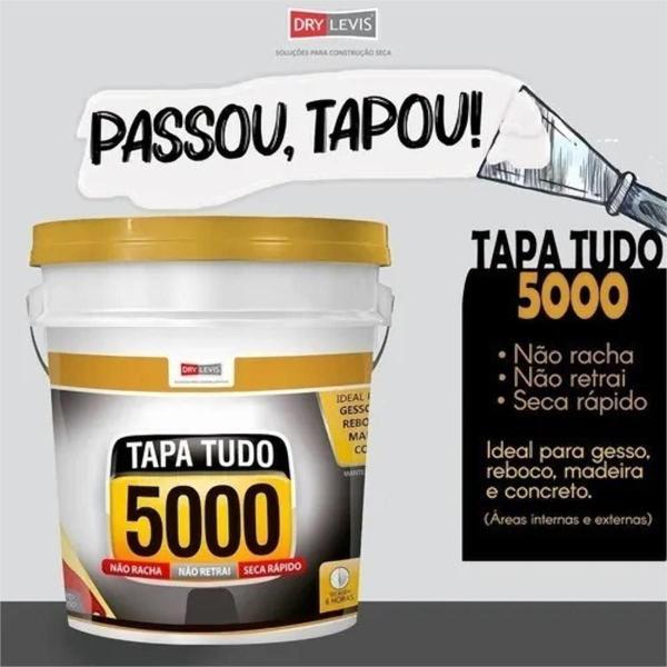 Imagem de Kit 2 Massa Super Flex Tapa Tudo Furos Trincas 5000 Pote 90g + SELANTE ZERO TRINCA 420 Gr