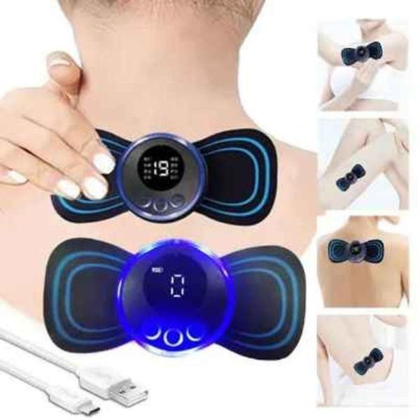 Imagem de Kit 2 Massageador Relaxante Coluna Portátil Elétrico