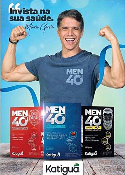 Imagem de Kit 2 Men 40 Potency Ação Energetica 30 Cápsulas Katigua