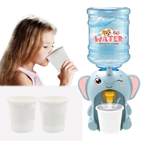 Imagem de Kit 2 Mini Bebedouro Crianças Dispenser Água Infantil 300ml