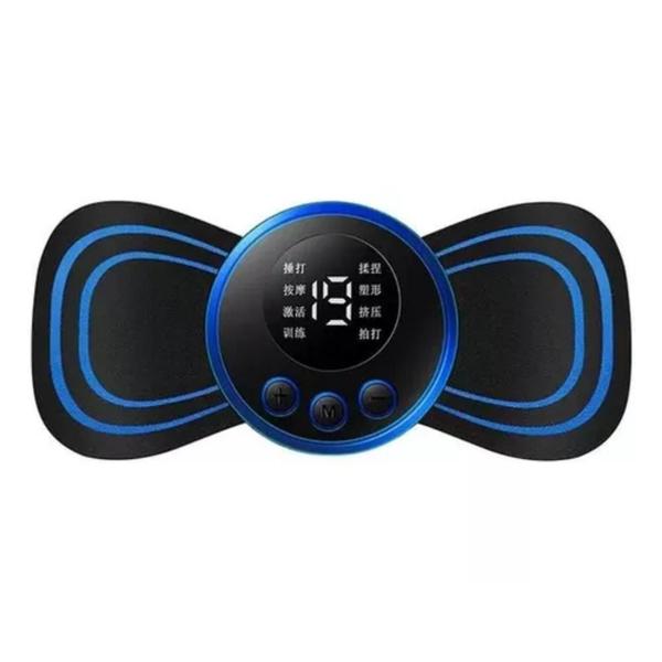 Kit 2 Mini Massageador Elétrico Portátil Cervical EMS Varilex Alivia Dores Corpo Pescoço - Jodi Imagem de Kit 2 Mini Massageador Elétrico Portátil Cervical EMS Varilex Alivia Dores Corpo Pescoço