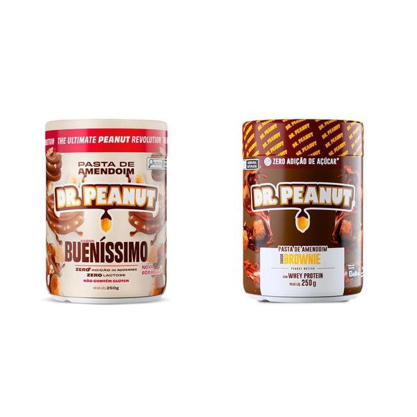 Imagem de Kit 2 Mini Pasta De Amendoim 250g - Dr. Peanut