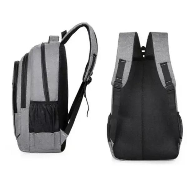 Imagem de Kit 2 Mochilas Bolsa Viagem Resistente Coreana Escolar Casual Masculina Feminina Faculdade - Cores