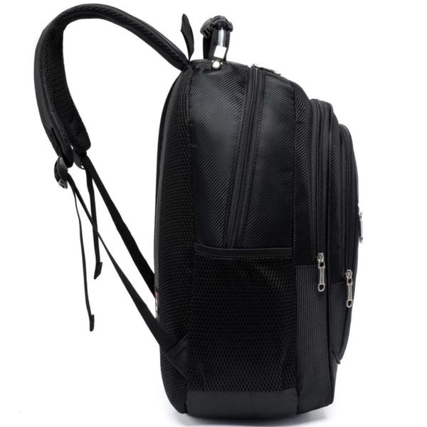 Imagem de Kit 2 Mochilas Mala Viagem Impermeável Faculdade Reforçada Escolar Unissex Premium