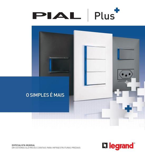 Imagem de KIT 2 Módulo Cego Branco - 611047bc Pial Plus+