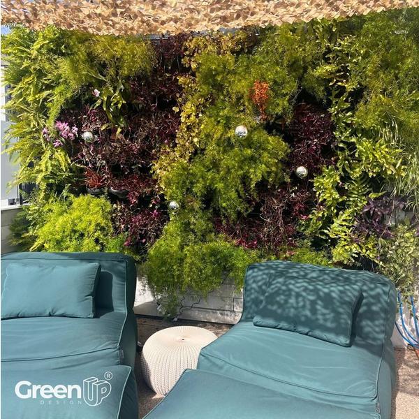 Imagem de Kit 2 Módulos de 50cm para Jardim Vertical GREENPLAST - Greenup Design  