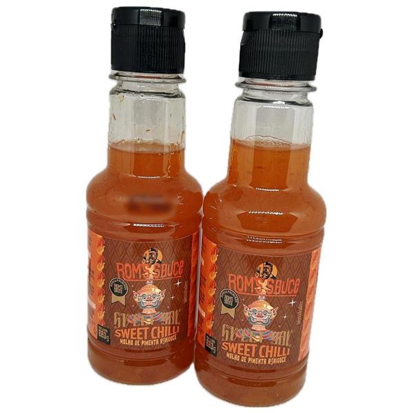 Kit 2 Molhos Gourmet Sweet Chilli Agridoce Rom'S Sauce 200G - Rom'S Sauce - Sweet Chilli Imagem de Kit 2 Molhos Gourmet Sweet Chilli Agridoce Rom'S Sauce 200G