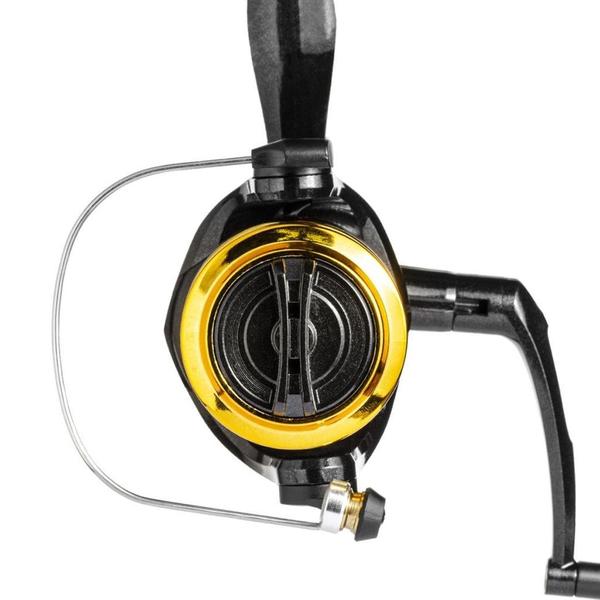 Imagem de Kit 2 Molinetes Pesca Marine Sports Elite 4000 Gold FD 3 Rolamentos