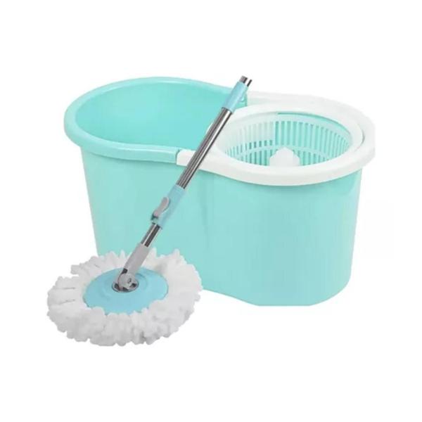 Imagem de Kit 2 Mop De Limpeza Com Balde Centrifugador 4l Kala