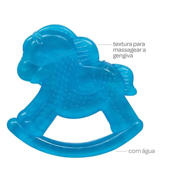 Imagem de Kit 2 Mordedores Buba Infantil Bebe Agua Resfriavel Gelado