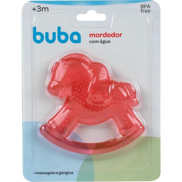 Imagem de Kit 2 mordedores buba infantil bebe com agua resfriavel gelado textura macia