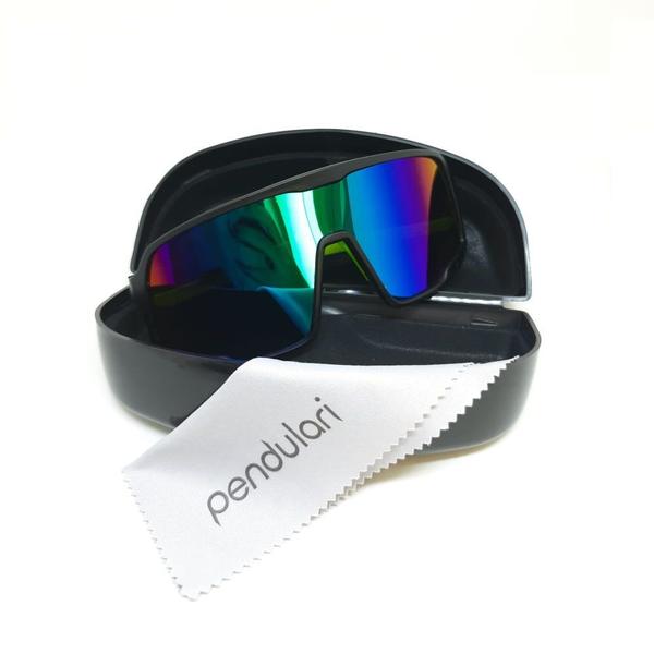 Imagem de Kit 2 Óculos Ciclismo Bike Esportivo Lentes Espelhadas Uv400