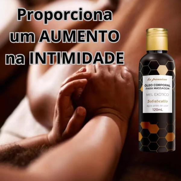 Kit 2 Óleo Corporal Para Massagem Mel Exótico + 1 Óleo Corporal Para Banho e Massagem Sensualize Sofisticatto Imagem de Kit 2 Óleo Corporal Para Massagem Mel Exótico + 1 Óleo Corporal Para Banho e Massagem Sensualize Sofisticatto
