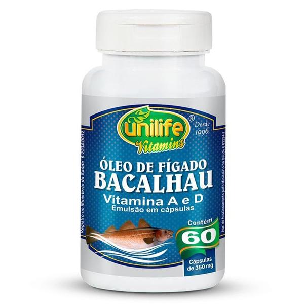 Imagem de Kit 2 Óleo de Fígado de Bacalhau 60 cápsulas Unilife