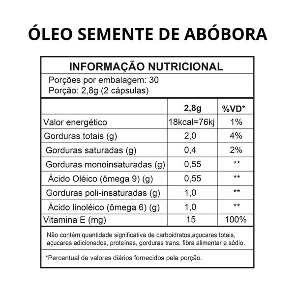 Imagem de Kit 2 Óleo De Semente De Abóbora 1000mg 60 cápsulas Fitoprime