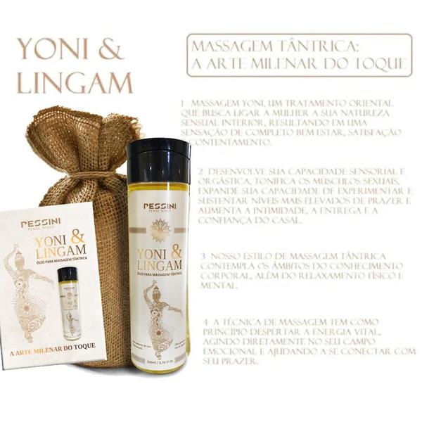 Imagem de Kit 2 Óleo Massagem Tantra Yoni Lingam e Ylang Ylang Relaxa