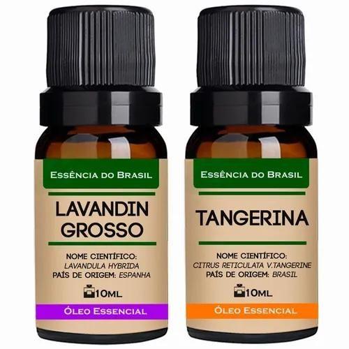 Imagem de Kit 2 Óleos Essenciais 10ml - Lavandim + Tangerina