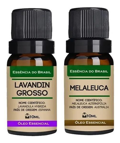 Imagem de Kit 2 Óleos Essenciais 10Ml - Melaleuca + Lavandim