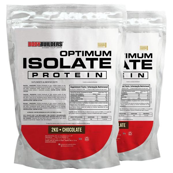 Imagem de Kit 2 Optimum Isolate Whey Protein 2Kg